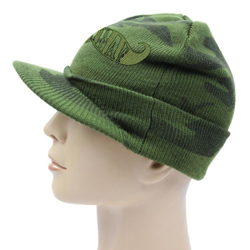 Wholesale Knit Camouflage Visor Hat