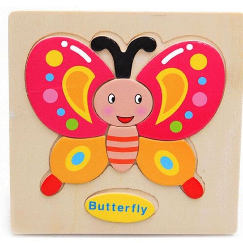 Wholesale Casual Styles Wooden Kids Animal Puzzles