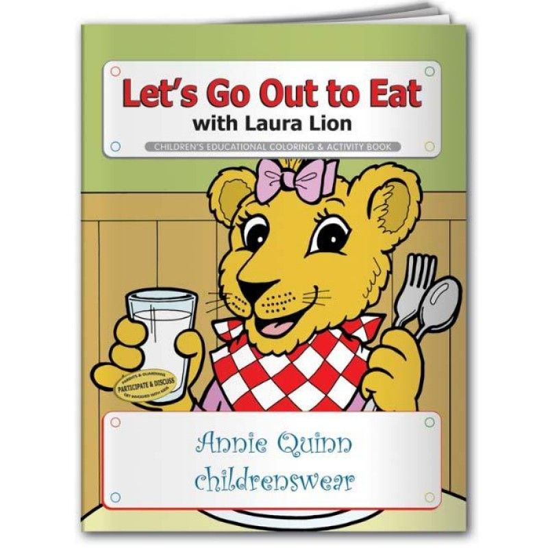 Wholesale Coloring Book: Let's Go Out to Eat-[NW-91670]