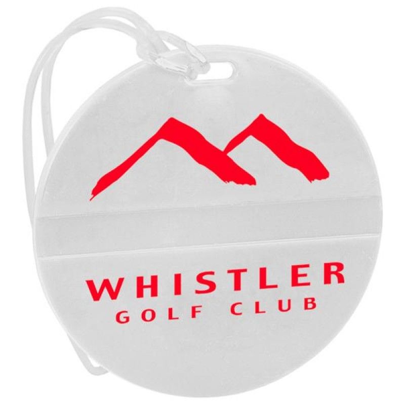 Wholesale Round Golf Bag Tag-[CP-27115]