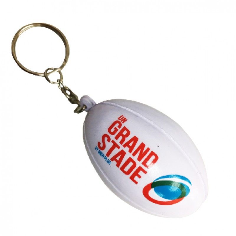 Wholesale Rugby Stress Ball Keychain