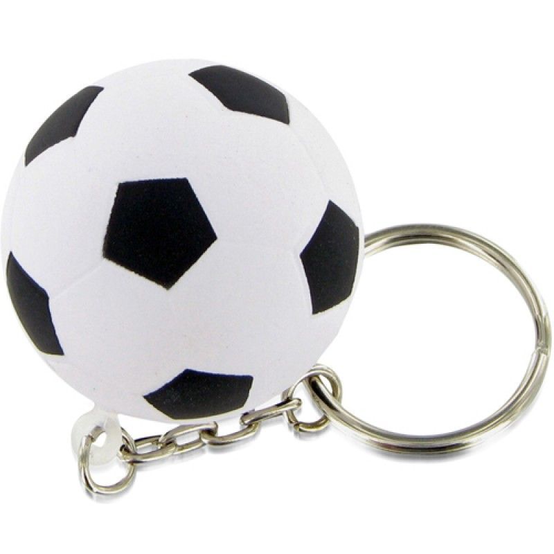 Wholesale Football Shaped Stress Ball Keychain