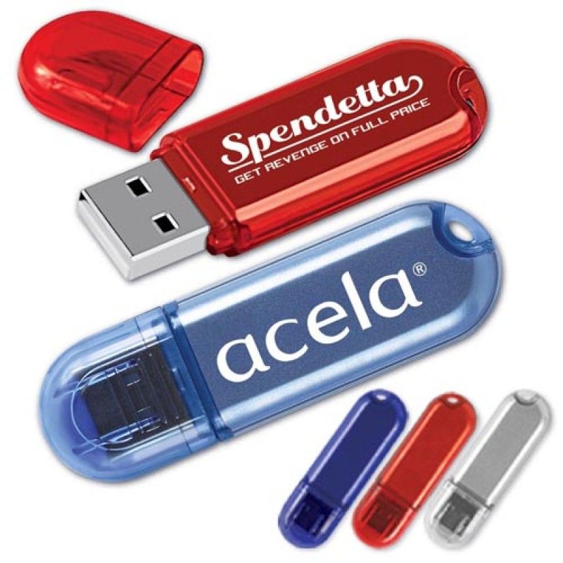 Wholesale 8GB Classy Translucent Flash Drive