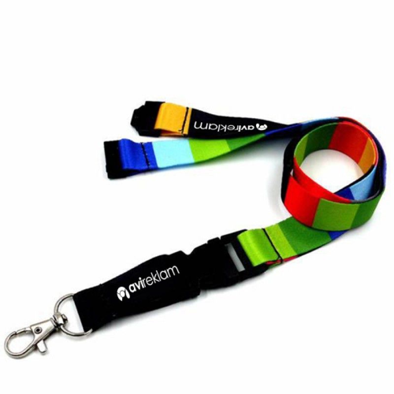 Wholesale Safety Buckle Sublimation Lanyard