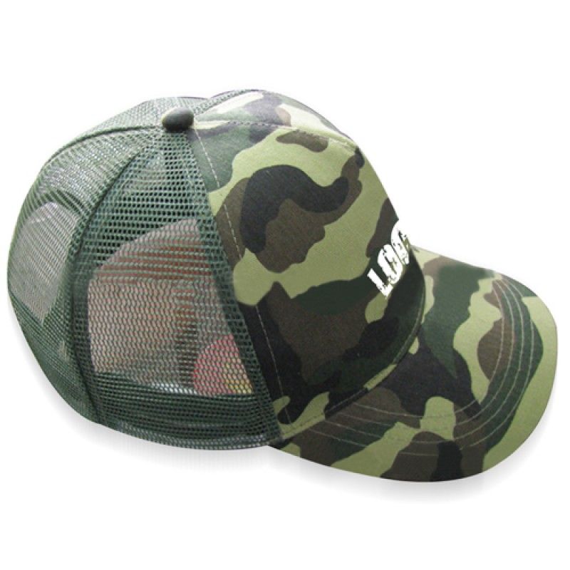 Wholesale Mesh Camo Snapback Cap