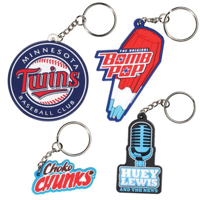 Wholesale Customize Shape 3D PVC Keychain