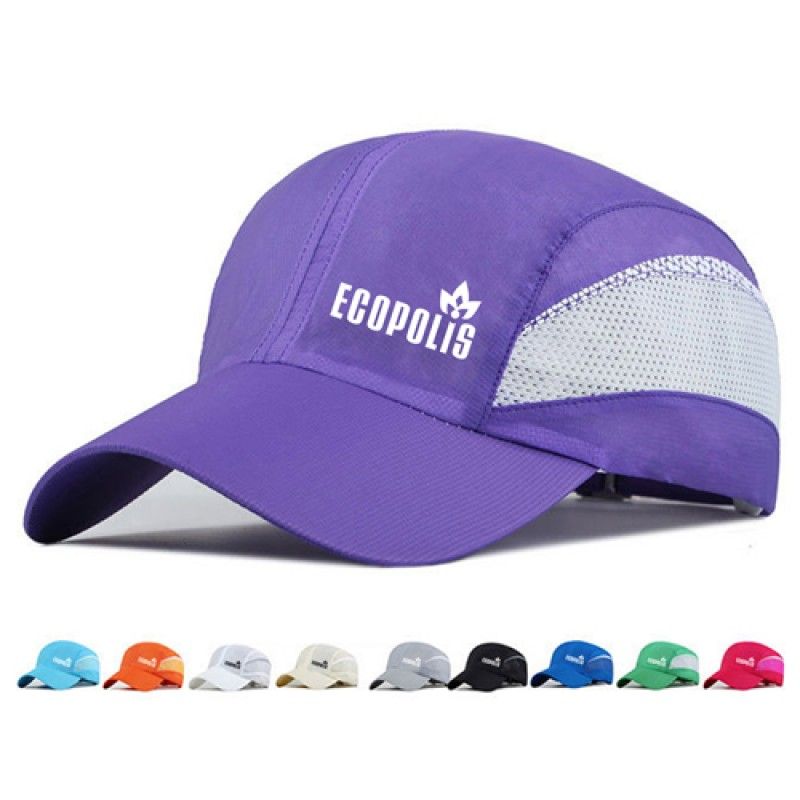 Wholesale Unisex Polyester Mesh Breathable Baseball Cap