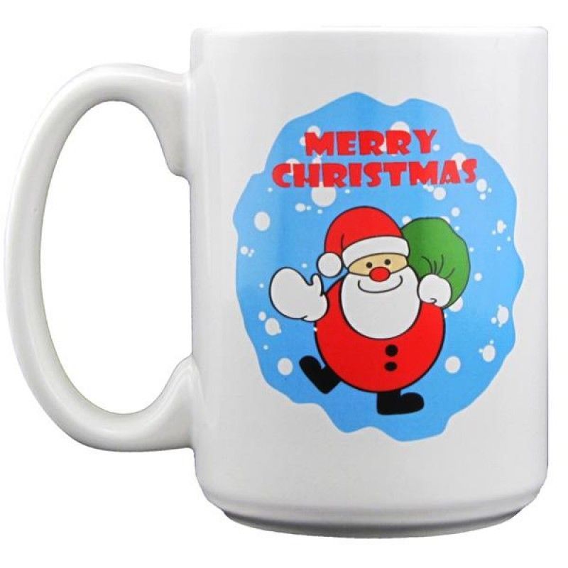 Wholesale 15 oz. Santa Ceramic Mug-[FL-27001XM]