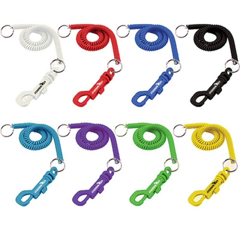 Wholesale Slim Spiral Cord Key-Clip