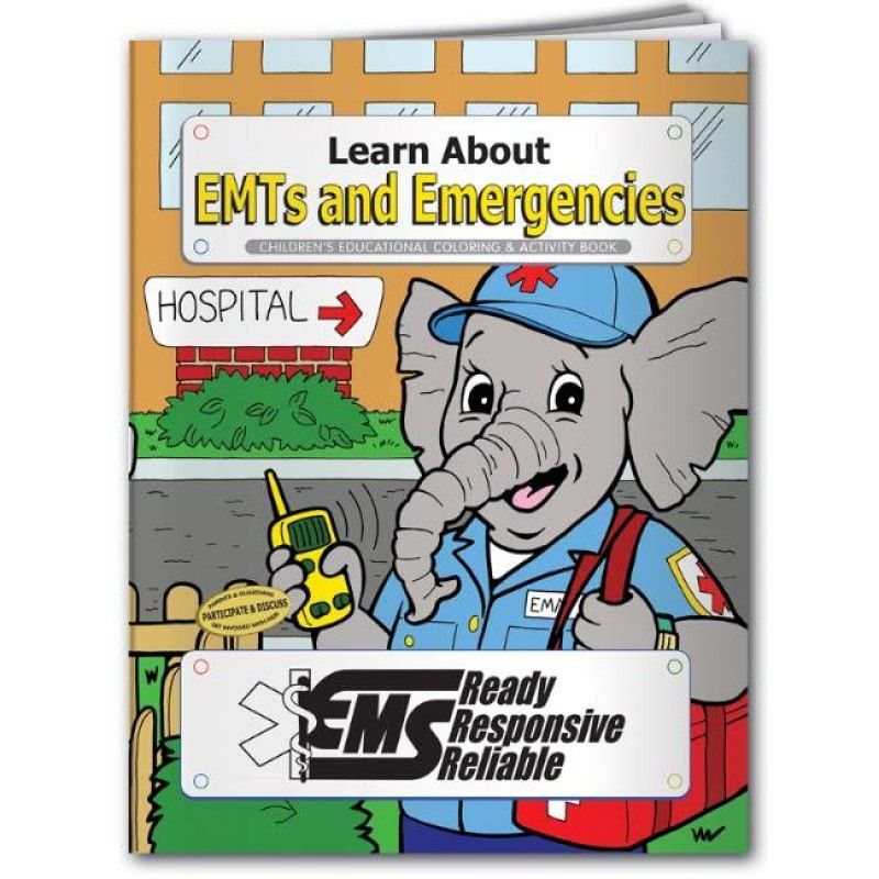 Wholesale Coloring Book: EMTs and Emergencies-[NW-91638]