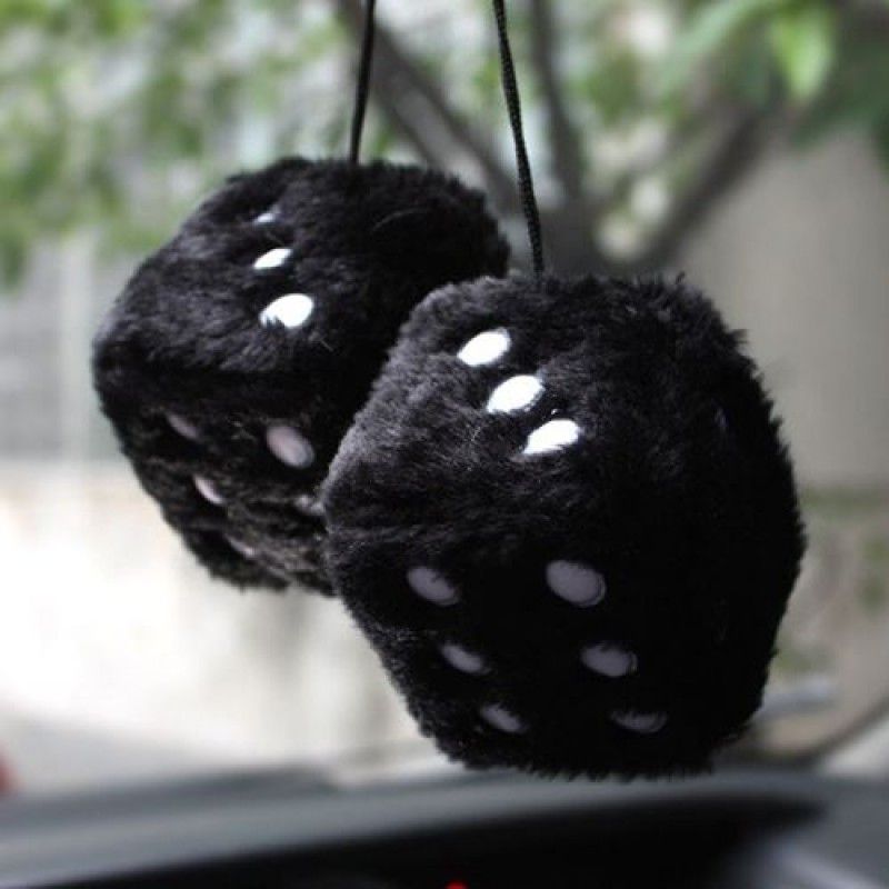 Wholesale Soft Cubes Fuzzy Car Dice