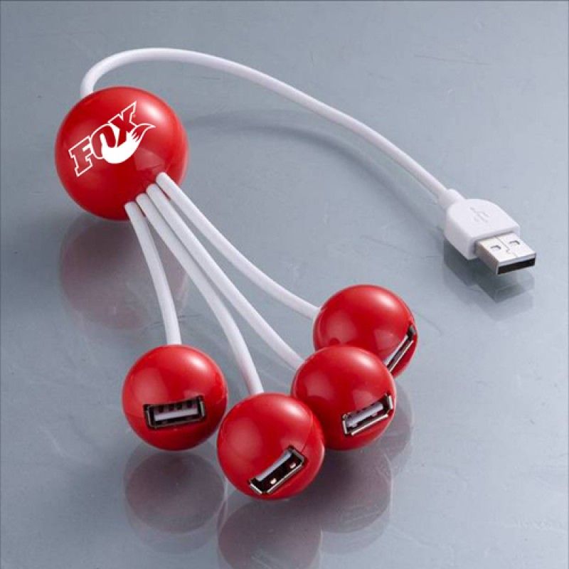 Wholesale Cherry USB 2.0 4 Port Hub