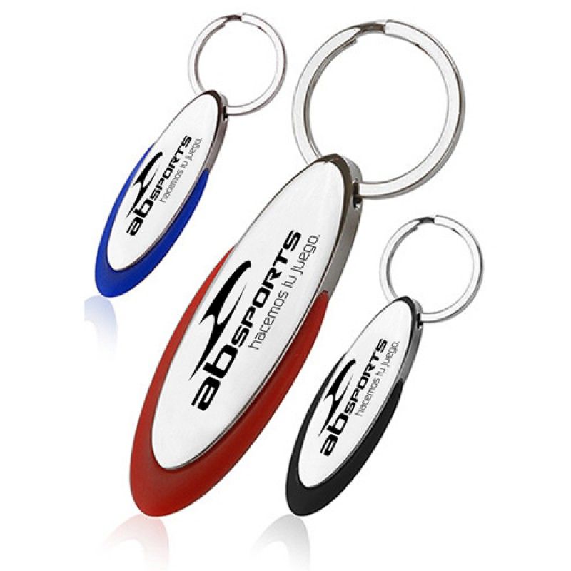 Wholesale Designed Oblong Keychains