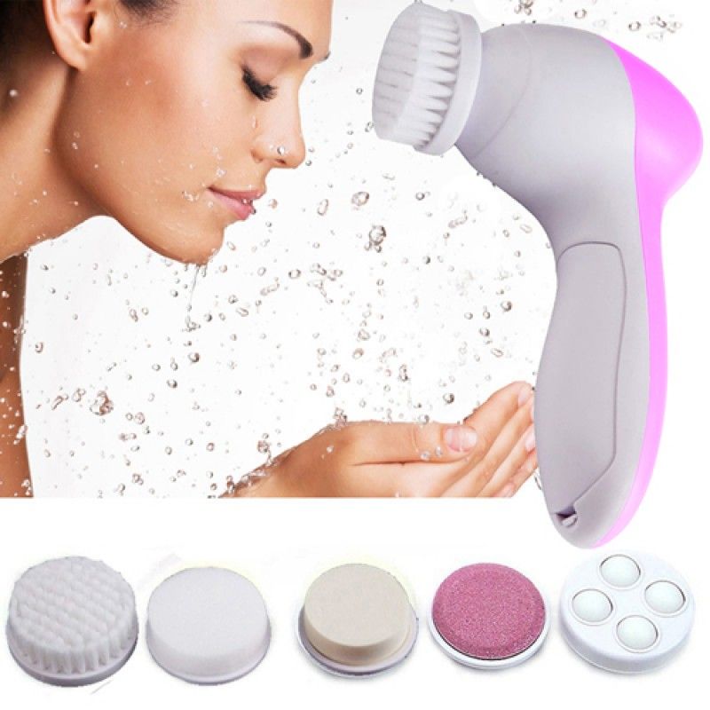 Wholesale Deep Clean 5 In 1 Electric Facial Massager