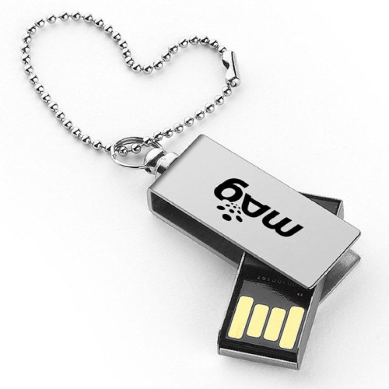 Wholesale Waterproof Metal 4GB Rotation Flash Drive