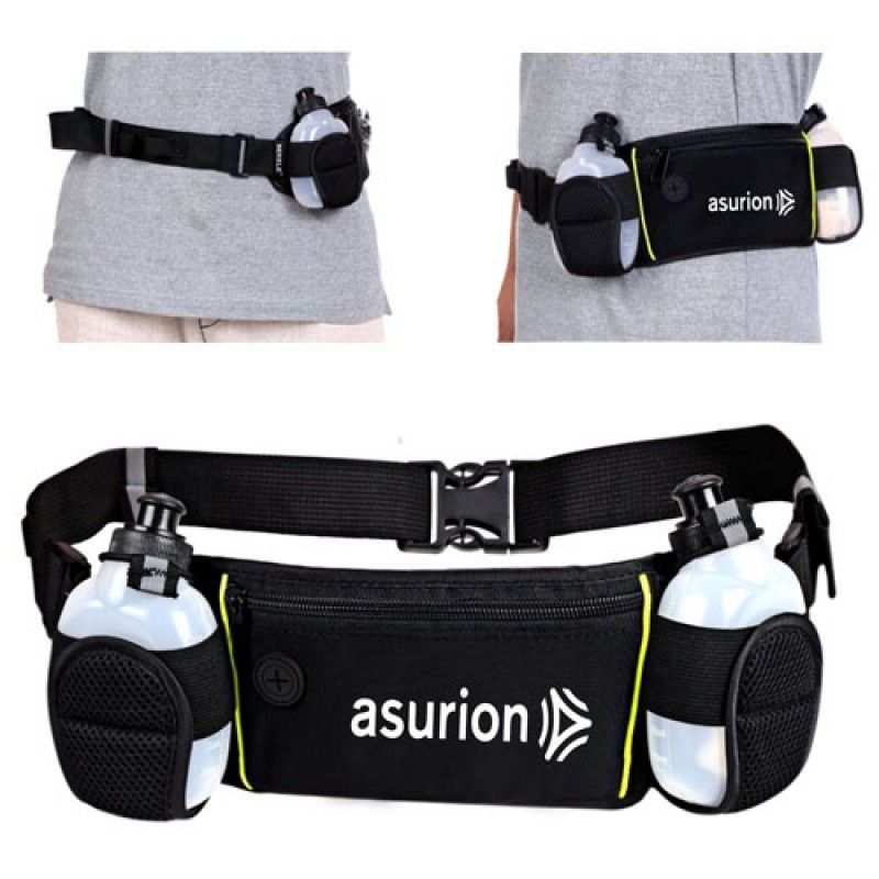 Wholesale Dual Water Bottle Travel Waist Belt