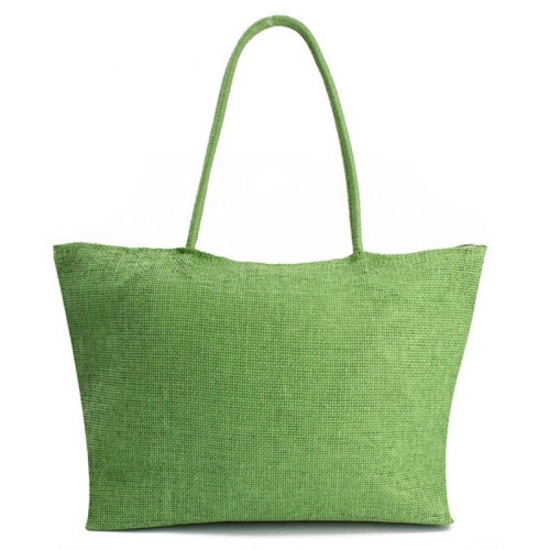 Wholesale Woven Shoulder Tote Beach Bag