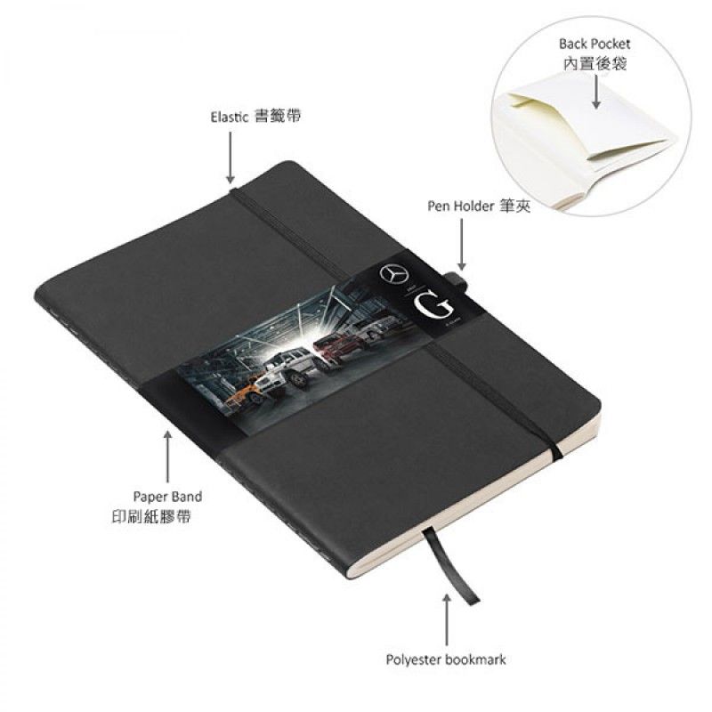 Wholesale PU A6 Soft Cover (stitched) Notebook