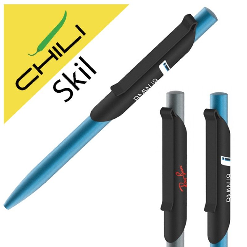 Wholesale Skil Metal Push Action Ballpen