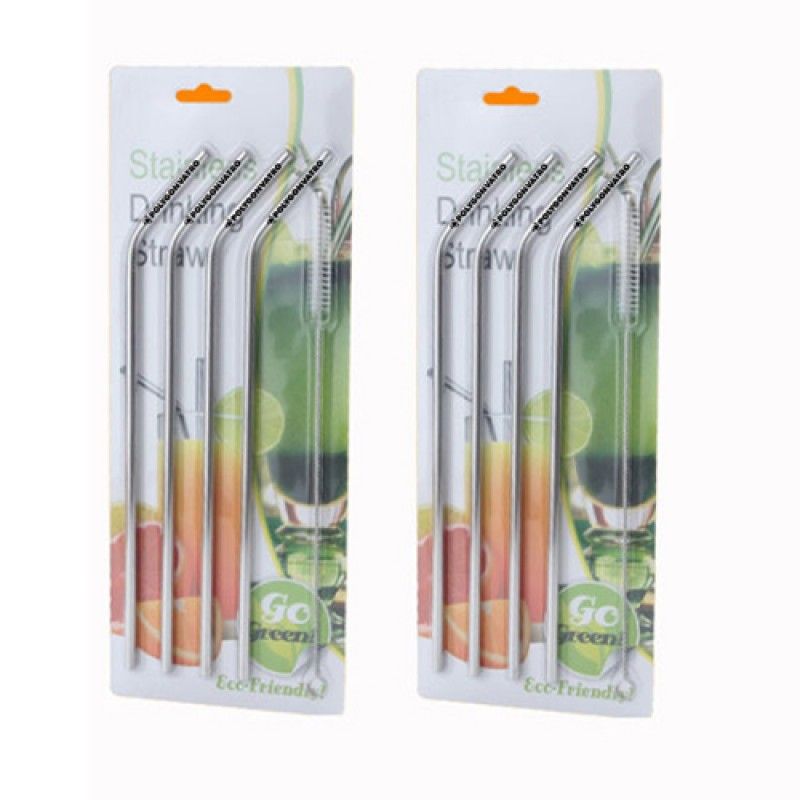 Wholesale Stainless Steel Straw with Cleaning Brush