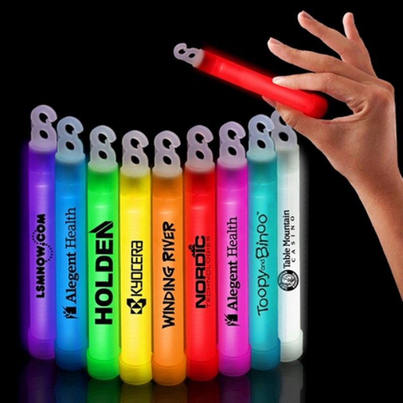 Wholesale 6 Inch Premium Glow Stick with Hook