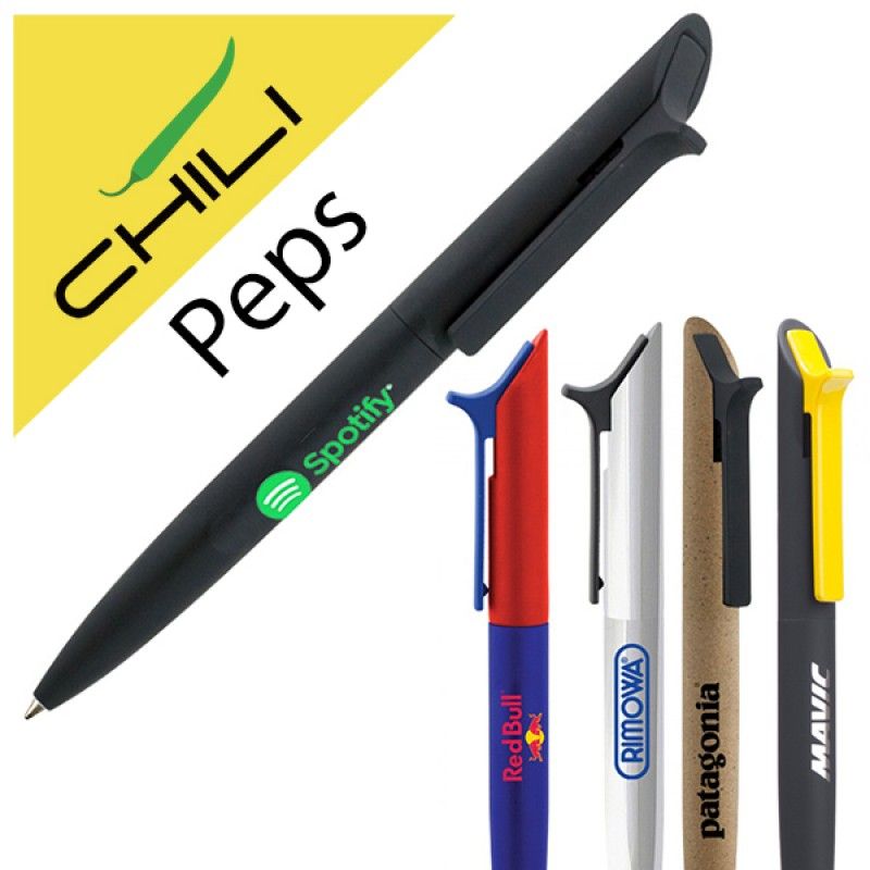 Wholesale Peps Push Action Metal Ballpen