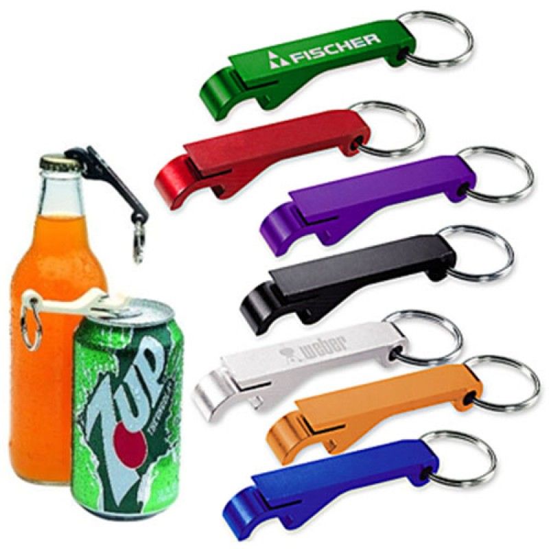 Wholesale Aluminium Bottle And Can Opener Keyring