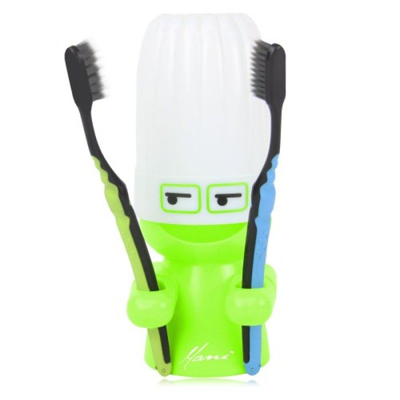 Wholesale Happy Face Double Toothbrush Holder