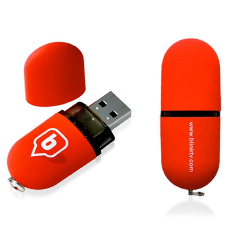 Wholesale 8GB Ritzy Oval Flash Drive