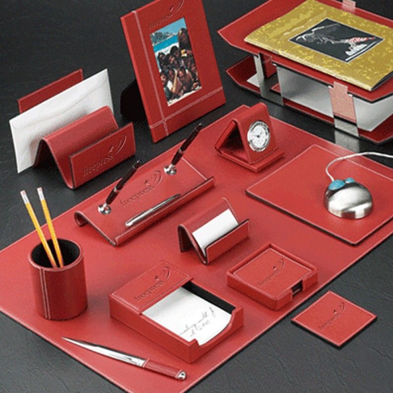 Wholesale Chrome Plated Desk Pad Set