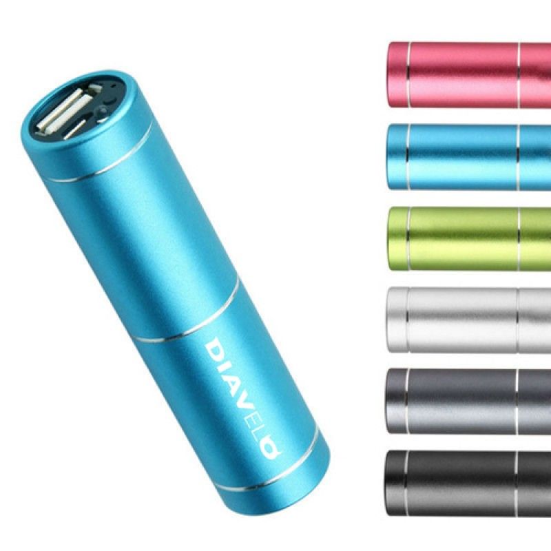 Wholesale Mini Portable Aluminium USB Output Power Bank