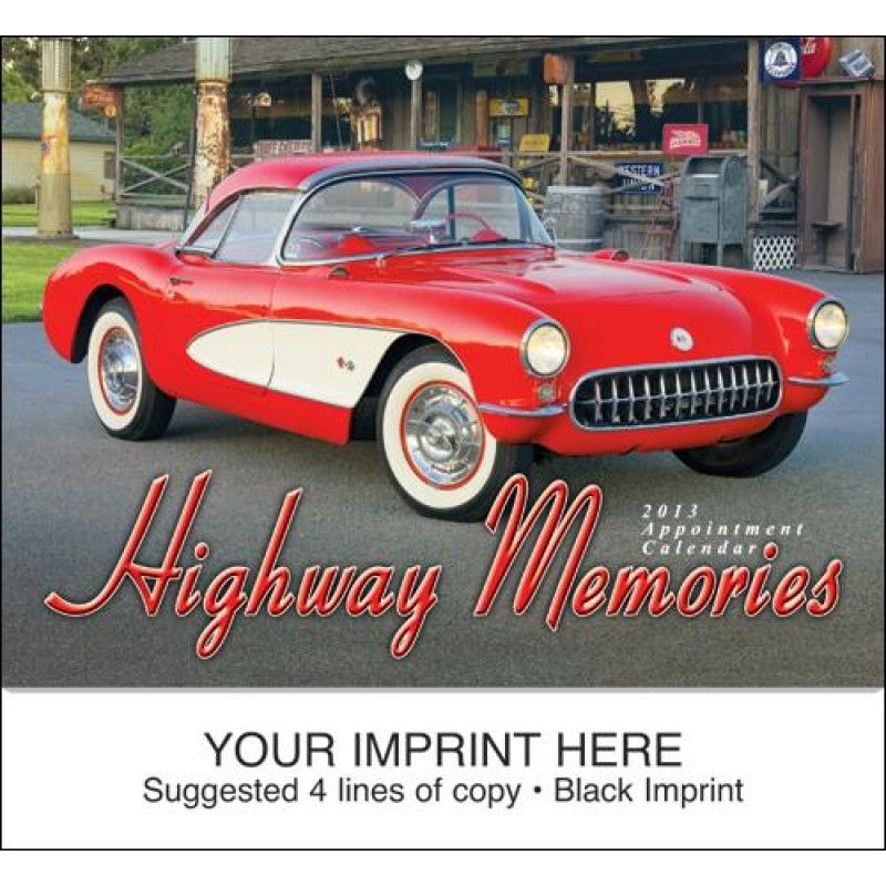 Wholesale Highway Memories Calendar-[HL-27033]