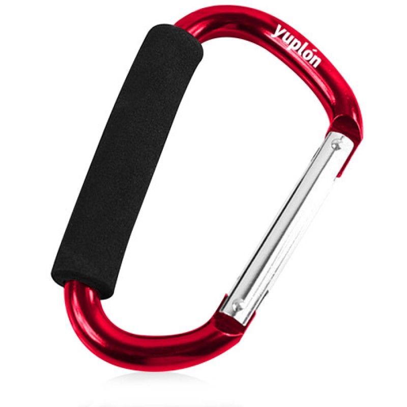 Wholesale Foam Grip D-Shape Carabiner Hook