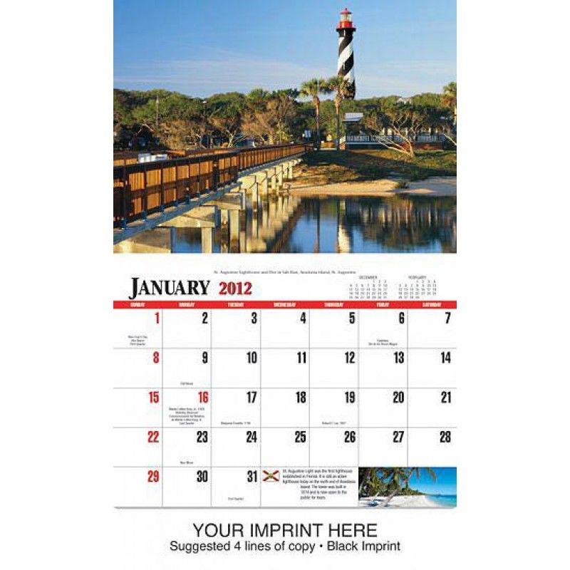 Wholesale 2Florida State Calendar-[HL-27048]