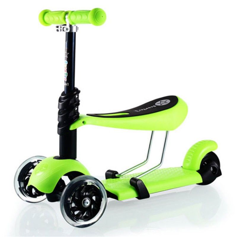 Wholesale Pedal Multi-Function Walkers Triad Scooter