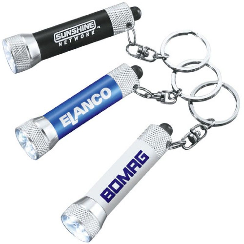 Wholesale Aluminium LED Light Keychain