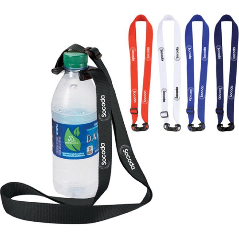 Wholesale Bottle Strap Polyester Lanyard