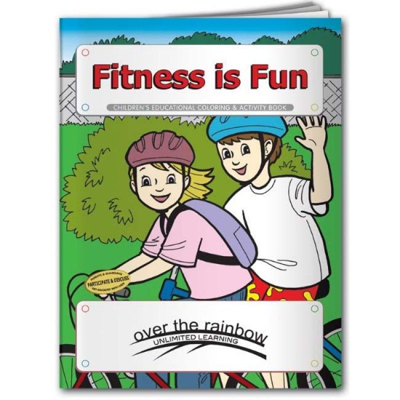 Wholesale Coloring Book: Fitness is Fun-[NW-91538]