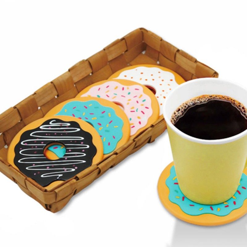 Wholesale Round Donut Shaped Coaster