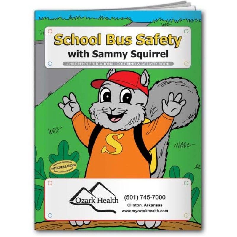 Wholesale Coloring Book: School Bus Safety-[NW-91634]