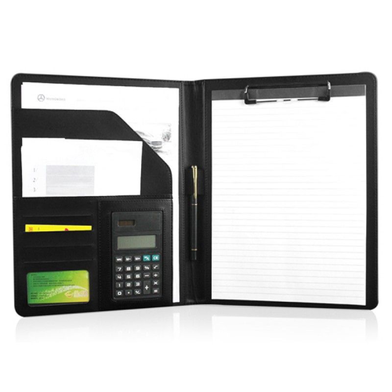 Wholesale A4 Executive Leather Folder With Calculator