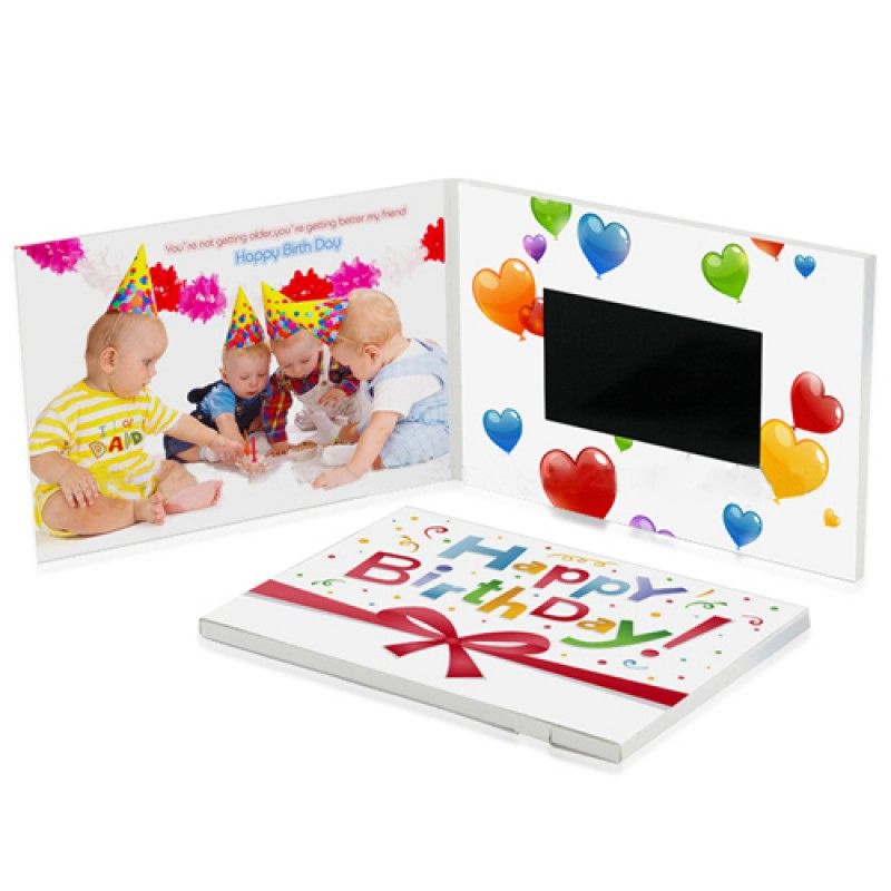 Wholesale 4.3 Inch Video Invitation Greeting Card