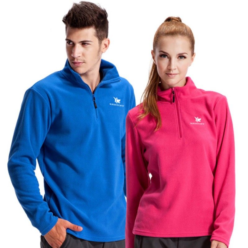 Wholesale Polar Fleece Zip Pullover Jacket