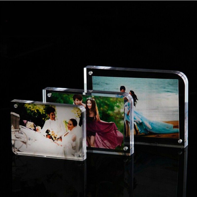 Wholesale Clear Magnetic Photo Frame