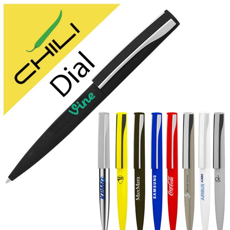 Wholesale Dial Twist Metal Ballpen