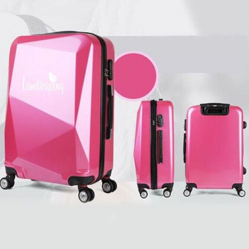 Wholesale Diamond Cut Surface Travel Luggage