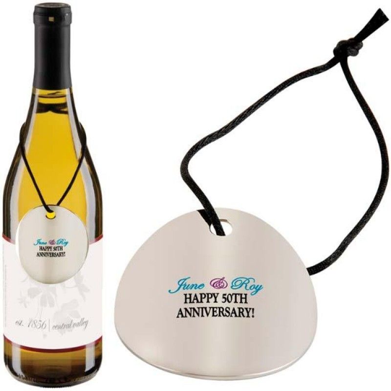 Wholesale Round Wine Gift Tag-[NW-91823]