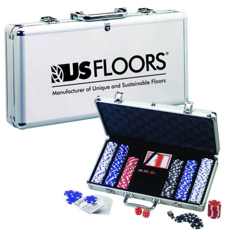 Wholesale Deluxe Poker Set with Aluminum Carrying Case