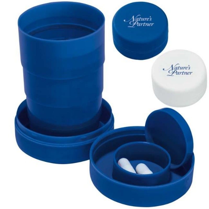 Wholesale Travel Cup with Pill Compartment-[NW-91715]