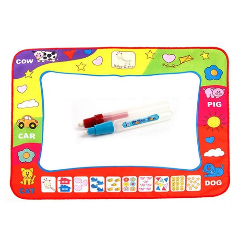 Wholesale Kids Water Drawing Mat with 2 Magic Pen